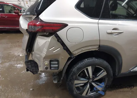 2021 Nissan Rogue Platinum Intelligent Awd from USA, damaged, VIN JN8AT3DD3MW318681